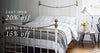 Boxing Day Sale | 20% off Cast Iron Beds | 15% off Brass & Nickel Beds