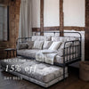 cast iron Maud daybed