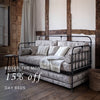 cast iron Maud daybed
