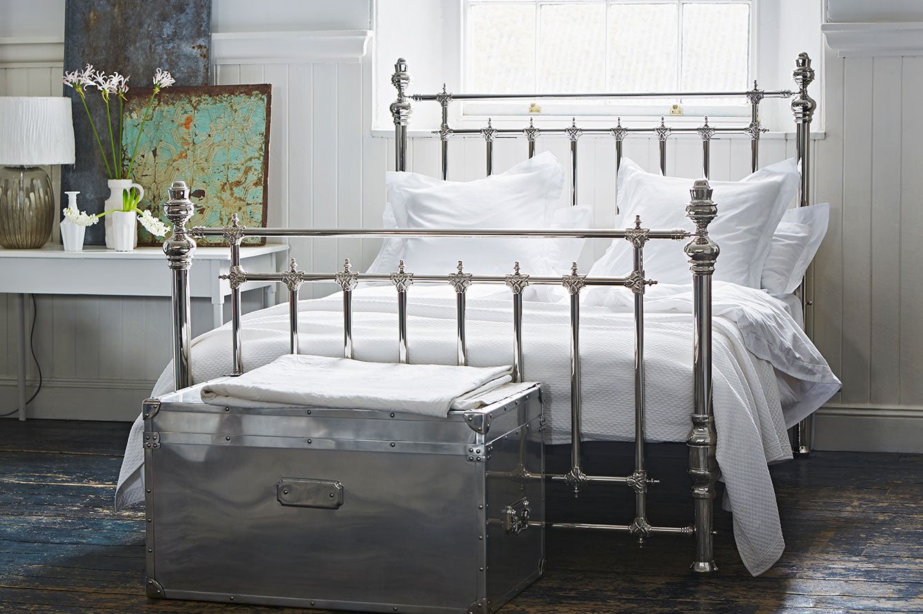 Nickel Beds | Handmade Metal Beds | The Cornish Bed Company