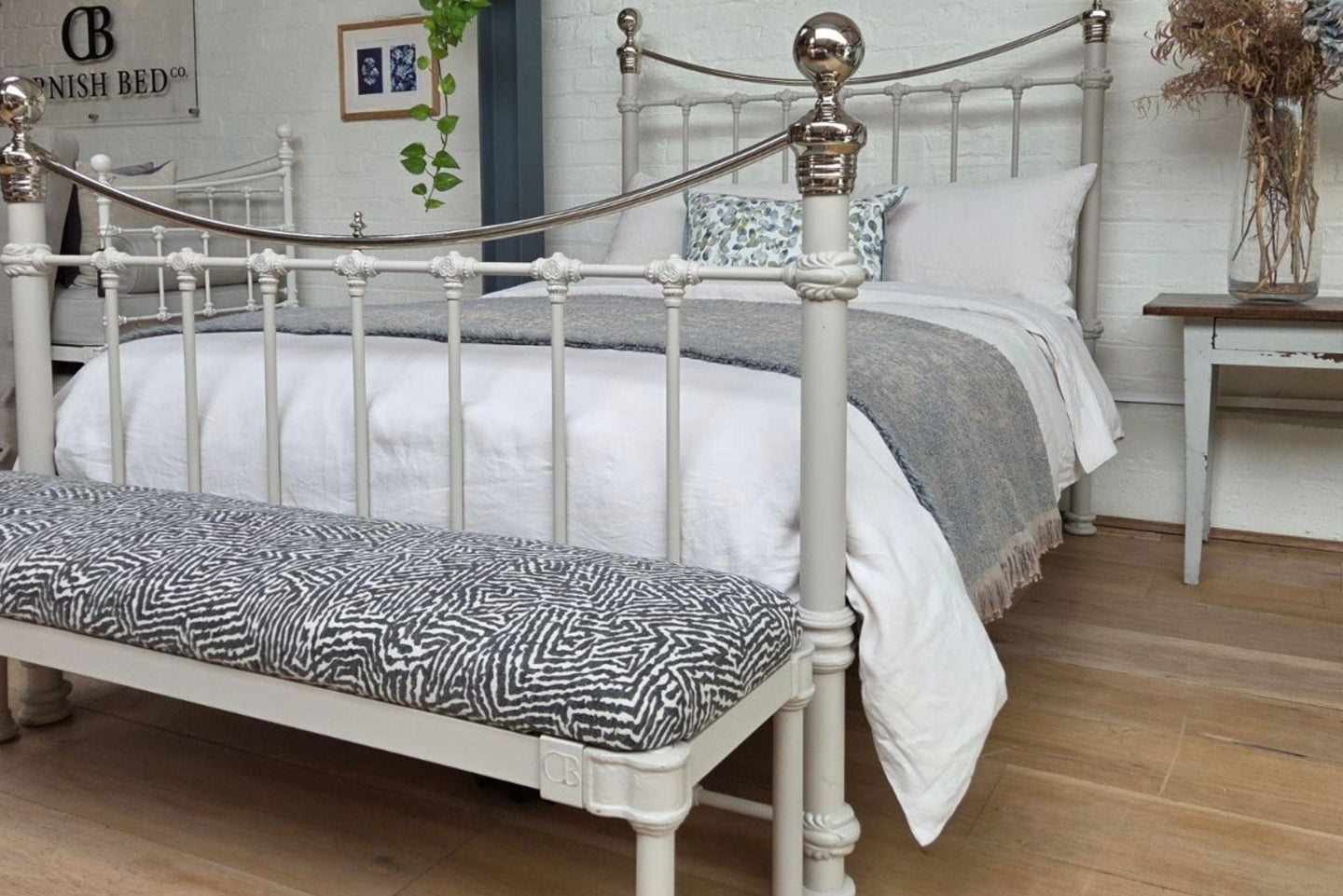 The Cornish Bed Company Bench Fowey Bench