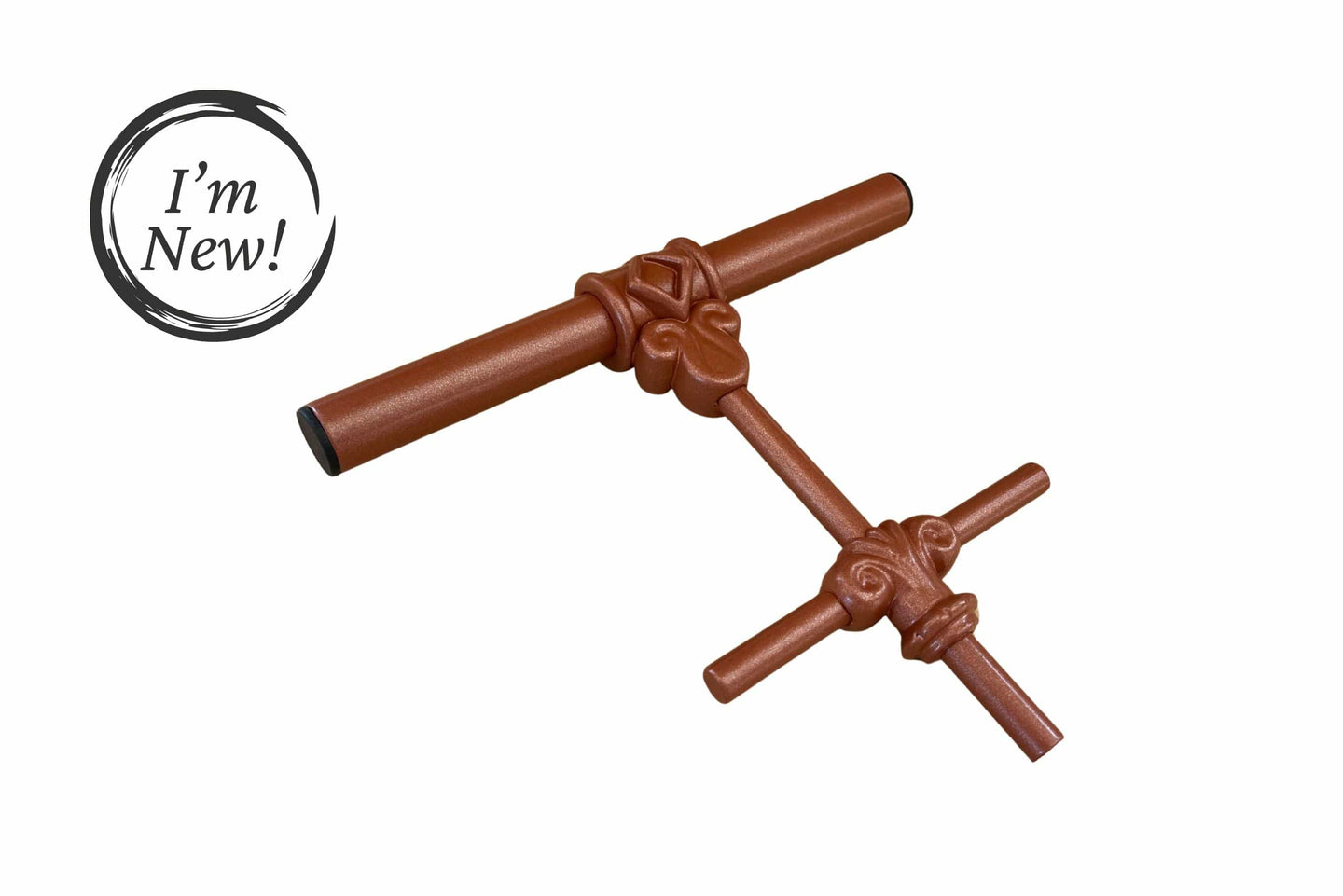 The Cornish Bed Company Metal Colour Sample Burnt Clay