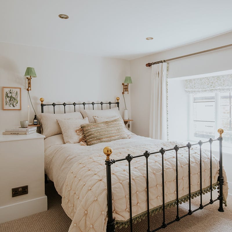 how to dress a metal bed frame Transforming a Metal Bed Frame for Home Decor: A Thrifting Success Story