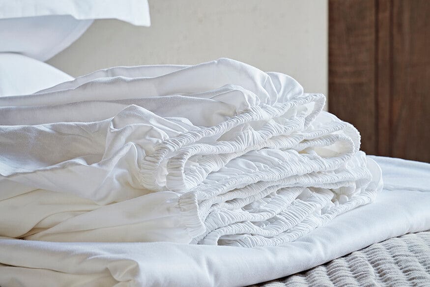 Naturalmat Bedding 500 Thread Count Organic Cotton Deep Fitted Sheet