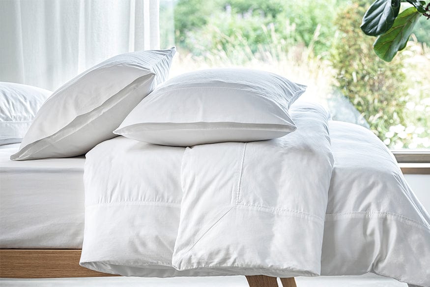 Naturalmat Bedding 500 Thread Count Organic Cotton Standard Pillowcases (pair)