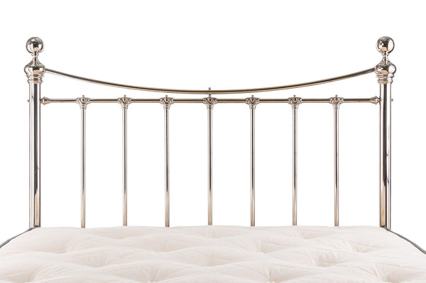 The Cornish Bed Company Headboard Nickel Stratford Headboard